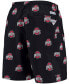 ფოტო #7 პროდუქტის Men's Black Ohio State Buckeyes Backcast II 8" Omni-Shade Hybrid Shorts