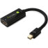 IC Intracom Adapter Mini DisplayPort M 1.4 auf HDMI F 8K schwarz - Adapter - Digital/Display/Video