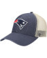 Фото #2 товара Men's Navy New England Patriots Flagship MVP Snapback Hat