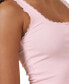Women's Rib Lace Tank Top