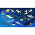 Фото #1 товара Полотенце пляжное OCEANARIUM Sharks & Rays L 80см x 140см