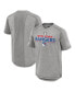 Фото #1 товара Men's Gray New York Rangers 2024 Stanley Cup Playoffs Authentic Pro T-Shirt