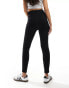 DTT Ellie high waisted skinny jeans in black