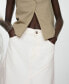 ფოტო #4 პროდუქტის Women's Asymmetrical Denim Skirt
