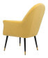 Фото #7 товара 37" Steel, Polyester Alexandria Boho Chic Accent Chair