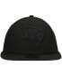 Men's Black Tampa Bay Buccaneers Black on Black Low Profile 59FIFTY II Fitted Hat