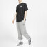 Фото #3 товара Nike x Stussy 联名款 Fleece Pant logo 印花收口长款针织运动裤 男款 灰色 / Кроссовки Nike CT4312-063 Trendy CT4312-063