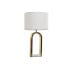 Фото #1 товара Настольная лампа Home ESPRIT Белый Позолоченный Мрамор Железо 50 W 220 V 38 x 38 x 70 cm