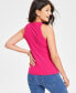 Women's Ribbed Crewneck Tank, Created for Macy's