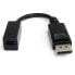 Фото #7 товара StarTech.com 6in (15cm) DisplayPort to Mini DisplayPort Cable - 4K x 2K UHD Video - DisplayPort Male to Mini DisplayPort Female Adapter Cable - DP Computer to mDP 1.2 Monitor Extension Cable - 0.152 m - Mini DisplayPort - DisplayPort - Male - Female - 3840 x 2400 pixe