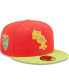 Фото #1 товара Men's Red and Neon Green Chicago White Sox Lava Highlighter Combo 59FIFTY Fitted Hat