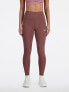 Фото #1 товара New Balance Nb harmony high rise legging 25" in brown