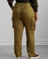 Plus Size Tapered Cargo Pants