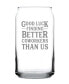 Фото #1 товара Good Luck Finding Better Coworkers than us Coworkers Leaving Gifts Beer Can Pint Glass, 16 oz