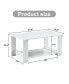 Modern Industrial Rectangular Dining Table with Storage