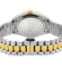 ფოტო #3 პროდუქტის Women's Naples Swiss Quartz Diamond Two-Toned SS IPYG Stainless Steel Bracelet Watch 32mm