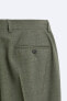 Фото #14 товара Костюмные брюки из 100% шерсти ZARA