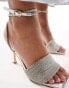 Фото #3 товара Truffle Collection strappy sandals in silver