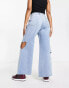 Фото #4 товара Native Youth cut out detail straight leg jeans in washed blue