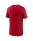 ფოტო #4 პროდუქტის Men's Red Tampa Bay Buccaneers Infographic Performance T-shirt