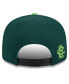 Фото #2 товара Men's Green/Black Los Angeles Dodgers Sour Apple Big League Chew Flavor Pack 9FIFTY Snapback Hat