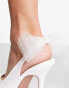 Фото #6 товара Туфли ASOS DESIGN Petal Glitter Ivory Bow Strap