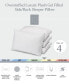 Фото #3 товара Gussetted Firm Plush Down Alternative Side/Back Sleeper Pillow, Queen