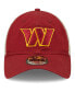 Men's Burgundy, Natural Washington Commanders Loyal 9TWENTY Trucker Hat