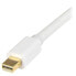 Фото #9 товара StarTech.com Mini DisplayPort to HDMI Converter Cable - 3 ft (1m) - 4K - White, 1 m, Mini DisplayPort, HDMI Type A (Standard), Male, Male, Straight