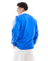 adidas Originals Adicolour rugby top in blue