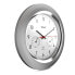 Фото #3 товара Mebus 19454 - Digital wall clock - Round - Silver - White - Plastic - Modern - Battery