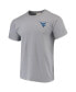 Men's Gray West Virginia Mountaineers Comfort Colors Campus Scenery T-shirt