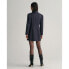 GANT Tuxedo Long Sleeve Short Dress