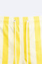 Embroidered lemon swimming trunks