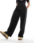 Фото #8 товара Miss Selfridge tailored wide leg trouser in black