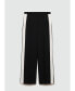 Women's Contrasting Sides Striped Pants