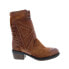 Фото #1 товара A.S.98 Callhoun A22208-101 Womens Brown Leather Zipper Casual Dress Boots 7