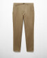 ფოტო #1 პროდუქტის Men's Slim-Fit 100% Linen Pants