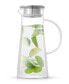 Фото #1 товара Breeze Glass Pitcher with Stainless Steel Lid