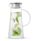 Фото #1 товара Breeze Glass Pitcher with Stainless Steel Lid