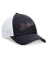 ფოტო #2 პროდუქტის Men's Navy Detroit Tigers Evergreen Wordmark Trucker Adjustable Hat