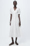 Фото #1 товара Платье с ажурной вышивкой — zw collection ZARA