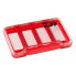 Фото #1 товара Органайзер рыболовный Daiwa Magnetic Box 810, красный, прозрачный