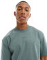 Фото #2 товара HUGO Dapolino relaxed fit t-shirt in green