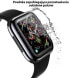 Usams USAMS Etui ochronne Apple Watch 4 40mm. czarny/black IW485BH01 (US-BH485)