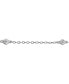 ფოტო #3 პროდუქტის Multi-Stone Ankle Bracelet (Also in Cubic Zirconia), Created for Macy's