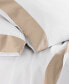 Фото #11 товара Italian Percale Sateen Cuff Pillowcase Pair, King, Created for Macy's