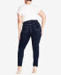 ფოტო #3 პროდუქტის Plus Size Butter Denim Tall Length Skinny Jean