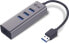 Фото #1 товара HUB USB I-TEC 1x RJ-45 + 3x USB-A 3.0 (U3METALG3HUB)