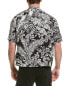 Palm Angels Jungle Parrots Bowling Shirt Men's